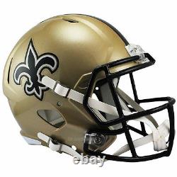 New Orleans Saints Riddell Speed NFL Full Size Replica Football Helmet