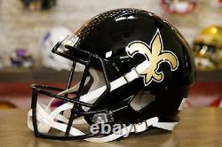 New Orleans Saints Riddell Speed Replica Helmet Alternate