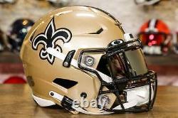 New Orleans Saints Riddell SpeedFlex Helmet GG Edition 00369