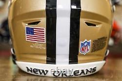 New Orleans Saints Riddell SpeedFlex Helmet GG Edition 00369