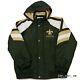 New Orleans Saints Starter Vintage Regulator Hooded Removable Zip/button Jacket