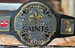 New Orleans Saints Super Bowl Championship Belt NFC American Football 2mm Brass