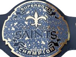 New Orleans Saints Super Bowl Championship Belt NFC American Football 2mm Brass