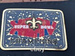 New Orleans Saints Super Bowl Championship Belt NFC American Football 2mm Brass