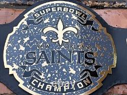 New Orleans Saints Super Bowl Championship Belt NFC American Football 2mm Brass