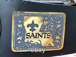 New Orleans Saints Super Bowl Championship Belt NFC American Football 2mm Brass