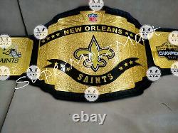 New Orleans Saints Super Bowl NFL championship belt 2mm Brass