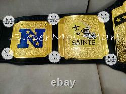 New Orleans Saints Super Bowl NFL championship belt 2mm Brass