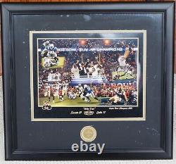 New Orleans Saints Super Bowl XLIV Drew Brees Framed Photograph Collage 11x14