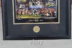 New Orleans Saints Super Bowl XLIV Drew Brees Framed Photograph Collage 11x14