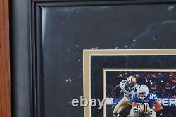 New Orleans Saints Super Bowl XLIV Drew Brees Framed Photograph Collage 11x14