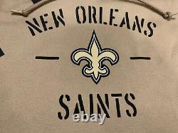 New Orleans Saints Tan Men's Nike 2019 Salute to Service Sideline Hoodie, XL NWT