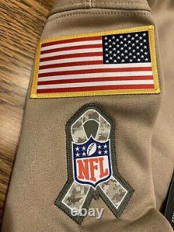 New Orleans Saints Tan Men's Nike 2019 Salute to Service Sideline Hoodie, XL NWT