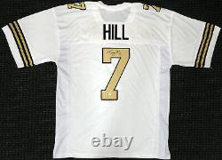 New Orleans Saints Taysom Hill Autographed Signed White Jersey Beckett 181313