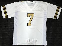 New Orleans Saints Taysom Hill Autographed Signed White Jersey Beckett 181313