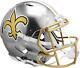 New Orleans Saints Unsigned Flash Alternate Revolution Auth Football Helmet
