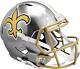 New Orleans Saints Unsigned Flash Alternate Revolution Replica Football Helmet