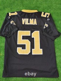 New Orleans Saints Vilma #51 Jersey NFL Players Trikot Super Bowl Shirt Reebok