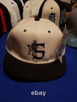 New Orleans Saints Vintage Snapback Hat New Era Pro Model Very Rare NOLA 7 1/4