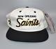 New Orleans Saints Vintage Sports Specialties Script Wool Snapback Cap Hat Nwt
