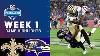 New Orleans Saints Vs Baltimore Ravens Preseason Week 1 Nfl Game Highlight
