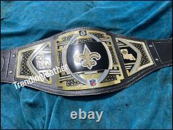 New Orleans Saints legacy Tittle Championship Belt Adult Size Replica 2MM