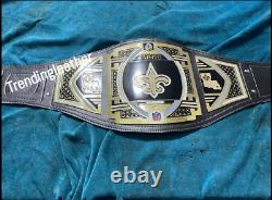 New Orleans Saints legacy Tittle Championship Belt Adult Size Replica 2MM