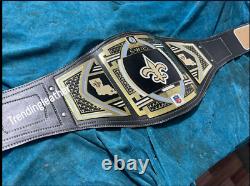 New Orleans Saints legacy Tittle Championship Belt Adult Size Replica 2MM