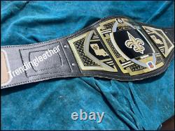 New Orleans Saints legacy Tittle Championship Belt Adult Size Replica 2MM