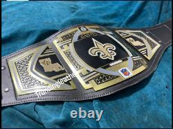 New Orleans Saints legacy Tittle Championship Belt Adult Size Replica 2MM