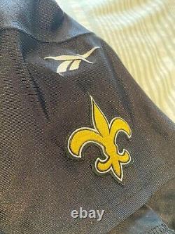 New Orleans Saints reebok issued Pro Line authentic jersey size 46