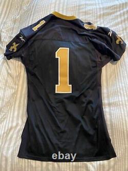 New Orleans Saints reebok issued Pro Line authentic jersey size 46