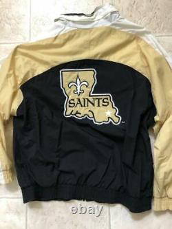 New Orleans Super Bowl 44 Saints Jacket, Large in size, Excellent Condition