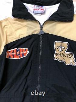 New Orleans Super Bowl 44 Saints Jacket, Large in size, Excellent Condition