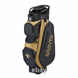 New Wilson New Orleans Saints NFL Golf Cart Bag