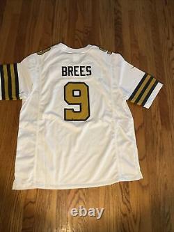 Nike Drew Brees New Orleans NO Saints Limited #9 Jersey NFL Football XL