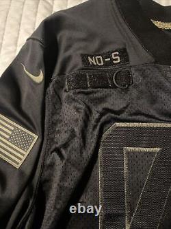 Nike Drew Brees New Orleans Saints Salute To Service Limited Black Jersey XXL