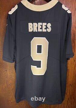 Nike Drew Brees New Orleans Saints Vapor Limited Jersey STITCHED Men Sz 3XL New