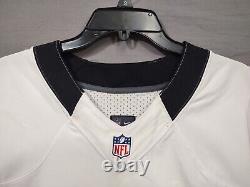 Nike NFL New Orleans Saints Blank Official Issued Team White Jersey Size 52 New