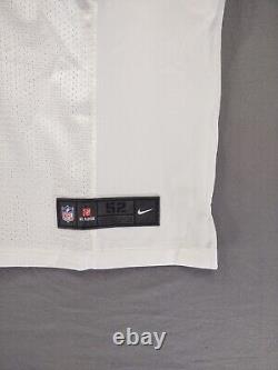 Nike NFL New Orleans Saints Blank Official Issued Team White Jersey Size 52 New