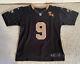 Nike Nfl New Orleans Saints Jersey Men's Med #9 Drew Brees On The Field Stitched