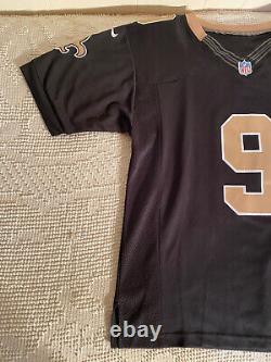 Nike NFL New Orleans Saints Jersey Men's Med #9 Drew Brees On the Field Stitched