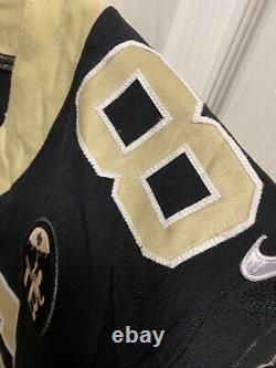 Nike New Orleans Saints 2018 Game Worn Jersey John Phillips #86 Tom Benson Patch