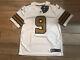 Nike New Orleans Saints Drew Brees #9 Stitched Jersey White Gold Sz 2xl $150