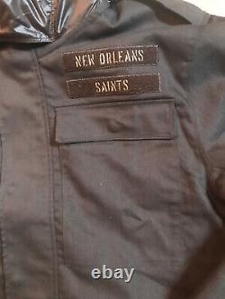 Nike New Orleans Saints Salute To Service Jacket Brown Sz L (AT7714-237)