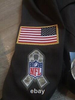 Nike New Orleans Saints Salute To Service Jacket Brown Sz L (AT7714-237)