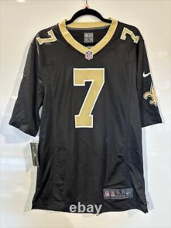 Nike New Orleans Saints Taysom Hill Black On-Field GAME NFL Football Jersey Sz S