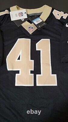 Nike Onfield NFL New Orleans Saints Alvin Kamara Stitched Jersey Medium