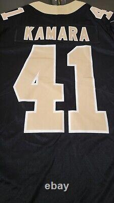 Nike Onfield NFL New Orleans Saints Alvin Kamara Stitched Jersey Medium