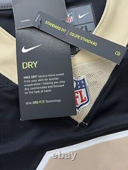 Nike Vapor Drew Brees #9 NFL New Orleans Saints Jersey Men's Size XXL 32NM-NSLH